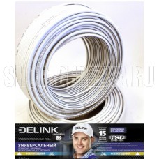 DELINK (17322) 75 Ом RG6 UNIVERSAL B9 -бухта100м