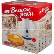 ВЕЛИКИЕ РЕКИ Томь-1 белый, 1,7 л