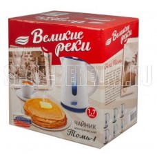 ВЕЛИКИЕ РЕКИ Томь-1 белый, 1,7 л