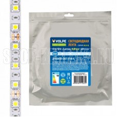 VOLPE (UL-00004538) ULS-Q320 2835-60LED/M-8MM-IP20-DC12V-4,8W/M-5M-3000K катушка в герметичной упаковке
