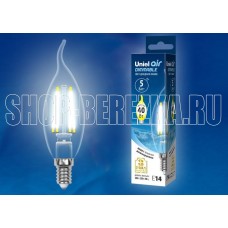 UNIEL (UL-00002865) LED-CW35-5W/NW/E14/CL/DIM GLA01TR