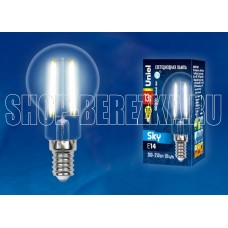 UNIEL (UL-00005906) LED-G45-13W/4000K/E14/CL PLS02WH