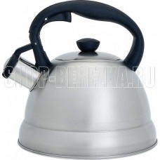 WEBBER BE-0577 Чайник из нерж.стали 2 л. со свистком