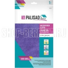 PALISAD Салфетка из микрофибры для пола 500X600 мм, фиолетовая, HOME 923315