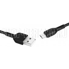 HOCO (6957531068884) X20 USB (m) - microUSB (m) 2.0m - черный