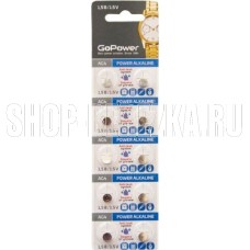 GOPOWER (00-00017860) G4/LR626/LR66/377A/177 BL10 Alkaline 1.5V