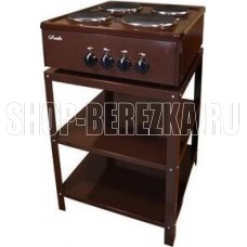 ЛЫСЬВА ПЭН 40 М со стеллажом коричневая, без крышки