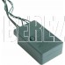FUNRAY Рисовая RL-110WW, 10м, 100LED, тепл.белый, темно-зел. шнур 0,7м, контроллер,