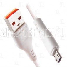 GOPOWER (00-00018563) GP01M USB (m)-microUSB (m) 1.0м 2.4A белый