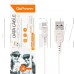 GOPOWER (00-00018563) GP01M USB (m)-microUSB (m) 1.0м 2.4A белый