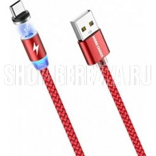MORE CHOICE (4627151194264) K61Sa USB (m)-Type-C (m) 3.0А 1.0м - красный
