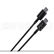 MORE CHOICE (4627151194165) K71Sa Type-C(m)-Type-C (m) 3.0А 1.0м - черный