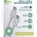 MORE CHOICE (4627151194882) K71Sa USB (m)-Type-C (m) 3.0А 2.0м - белый
