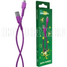 MORE CHOICE (4627151193199) K16a USB (m)-Type-C (m) 1.0м, фиолетовый