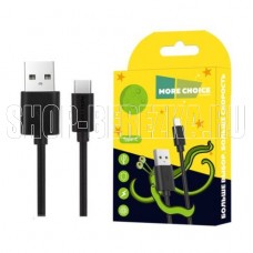 MORE CHOICE (4627151190785) K13a USB (m)-Type-C (m) 1.0м, черный