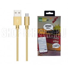 MORE CHOICE (4627151191140) K31a USB (m)-Type-C (m) 1.0м, золотой