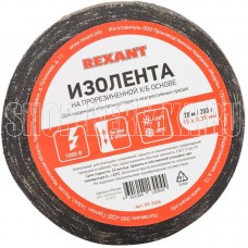 REXANT (09-2406) ИЗОЛЕНТА ХБ 15 Х 0,35 ММ, (РОЛИК 20 М/200 Г) (1-ПОЛ)