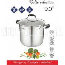 VENSAL 1529VS Кастрюля Vensal Belle selection из нержавеющей стали 9л (24см) с крышкой
