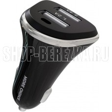 MORE CHOICE (4627151191355) AC22 2USB 2.4A черный