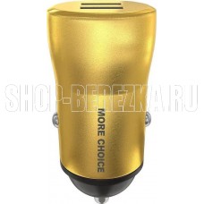 MORE CHOICE (4627151192161) AC31 АЗУ 2USB 2.4A Gold
