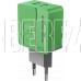 MORE CHOICE (4627151191904) NC46i 2USB 2.4A для 8-pin - 1м Green
