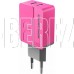 MORE CHOICE (4627151191898) NC46i СЗУ 2USB 2.4A для 8-pin - 1м Pink