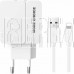 MORE CHOICE (4627151191928) NC46i СЗУ 2USB 2.4A для 8-pin - 1м White Grey
