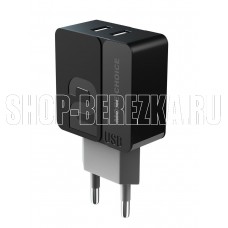 MORE CHOICE (4627151191812) NC46m СЗУ 2USB 2.4A для micro USB 1м Black