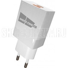 MORE CHOICE (4627151196121) NC24i 2USB 2.1A с кабелем 8-pin White