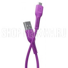 MORE CHOICE (4627151193113) K16m USB (m)-microUSB (m) 1.0м - фиолетовый