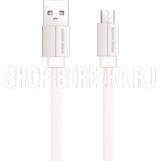 MORE CHOICE (4627151194486) K20m USB 2.1A для micro плоский USB - 1м White