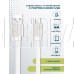MORE CHOICE (4627151194486) K20m USB 2.1A для micro плоский USB - 1м White