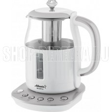 ATLANTA ATH-2534 gray (1,5л. стекло/пластик)