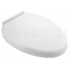 САНАКС Р05 Крышка для унитаза белая пластиковая с микролифтом, удлиненная