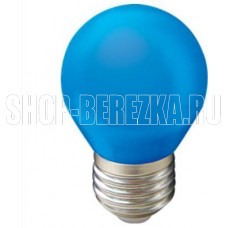 ECOLA K7CB50ELB GLOBE LED COLOR 5W/G45/E27 Синий