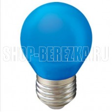 ECOLA K7CB50ELB GLOBE LED COLOR 5W/G45/E27 Синий