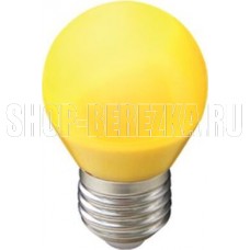 ECOLA K7CY50ELB GLOBE LED COLOR 5W/G45/E27 Желтый