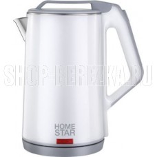 HOMESTAR HS-1036 (1,8 л) белый, двойной корпус