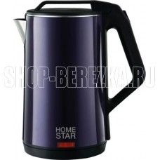HOMESTAR HS-1036 (1,8 л) фиолетовый, двойной корпус