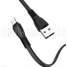 HOCO (6931474711670) X40 USB (m)-microUSB (m) 1.0м - черный