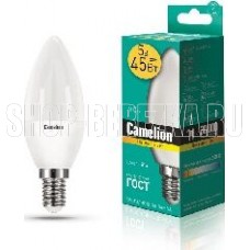 CAMELION (12031) LED5-C35/830/E14/5Вт/3000K