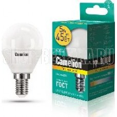 CAMELION (12027) LED5-G45/830/E14/5Вт