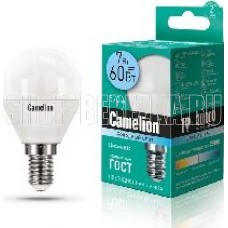 CAMELION (12071) LED7-G45/845/E14/7Вт/4500К