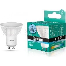 CAMELION (11655) LED7-GU10/845/7Вт/4500К