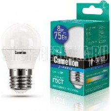 CAMELION (13373) LED8-G45/865/E27/8Вт