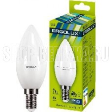 ERGOLUX (12874) LED-C35-7W-E14-6K