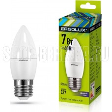 ERGOLUX (13299) LED-C35-7W-E27-6K