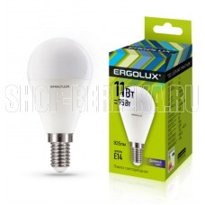 ERGOLUX (13629) LED-G45-11W-E14-6K