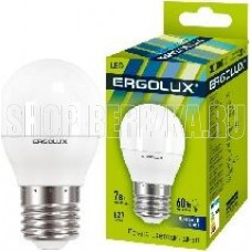 ERGOLUX (12877) LED-G45-7W-E27-6K