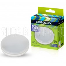ERGOLUX (14240) LED-GX53-15W-GX53-6K